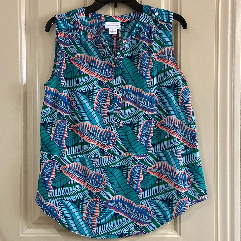 Sleeveless Blouse by Liz Claiborne Brand. EUC!